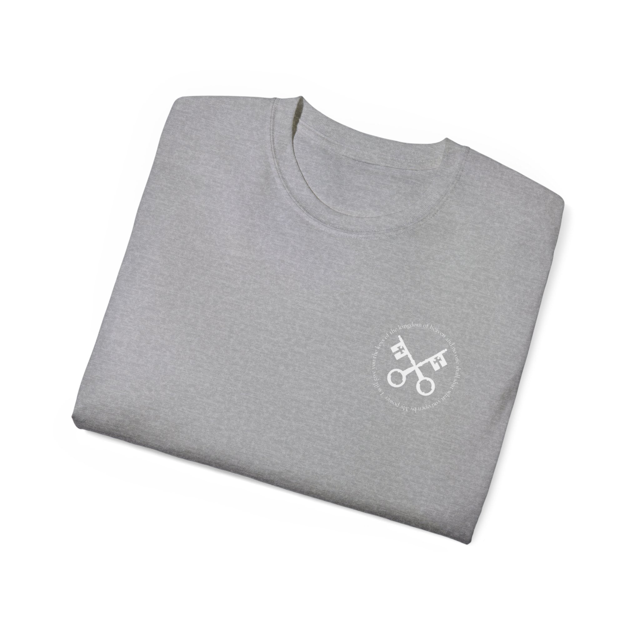 Christus Vincit™ Unisex Ultra Cotton Tee — Christ conquers.