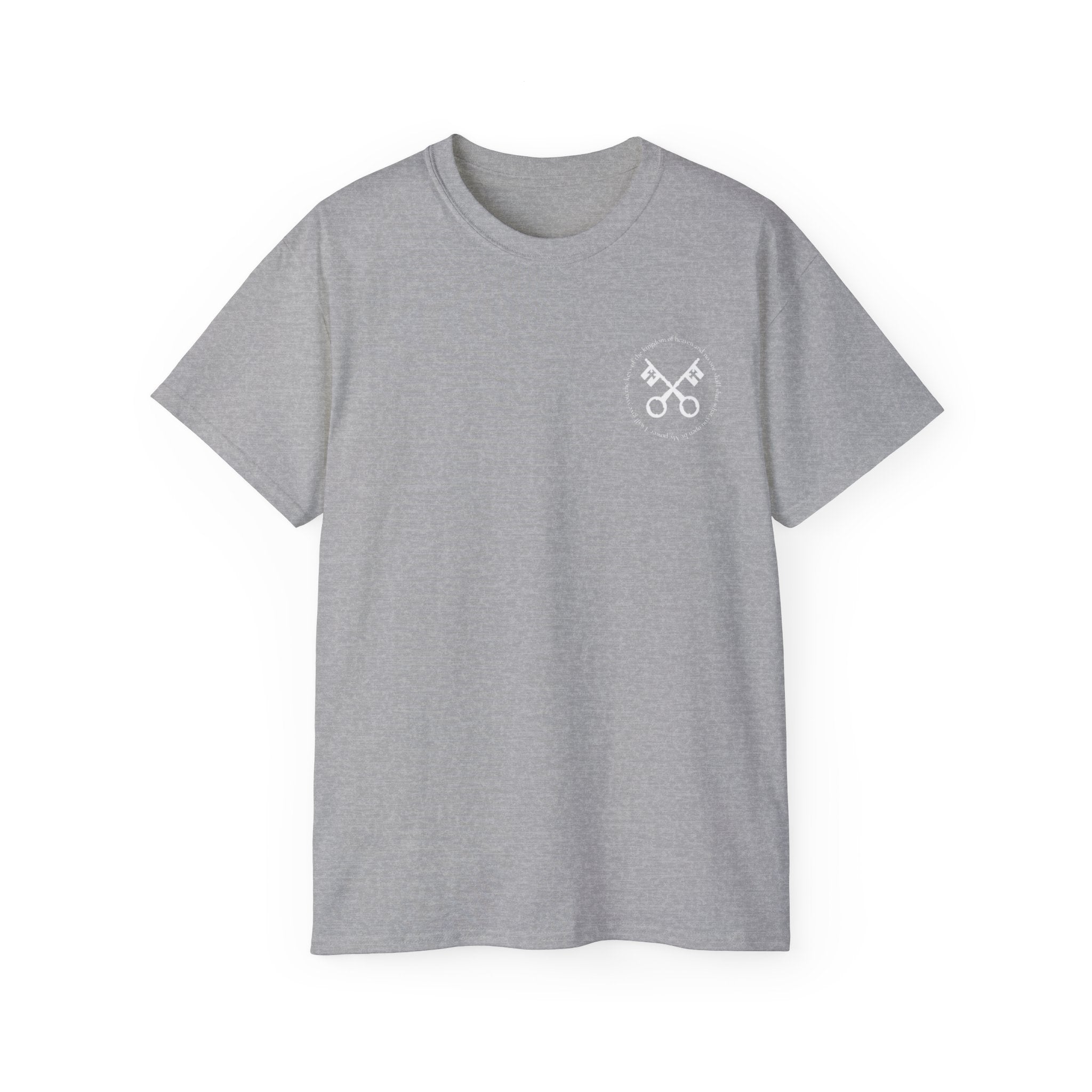Christus Vincit™ Unisex Ultra Cotton Tee — Christ conquers.