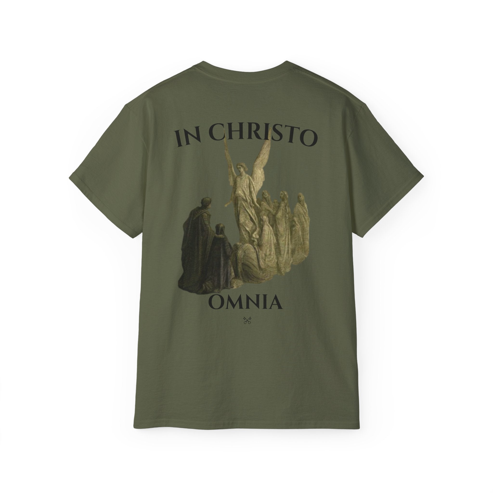 In Christo Omnia™ Tee — In Christ, all things.